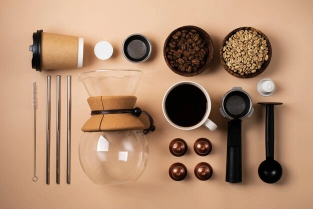 Accessoires barista maison