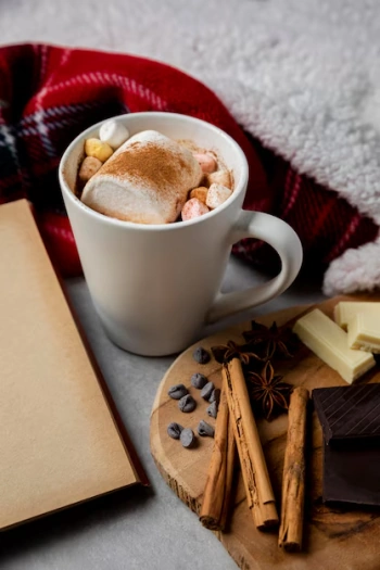 Café à la cannelle maison Café gourmand