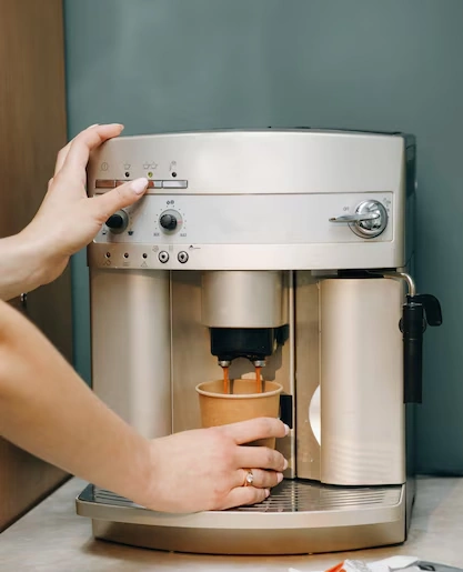 Cafetière broyeur expresso