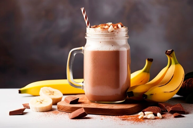 Smoothie café banane