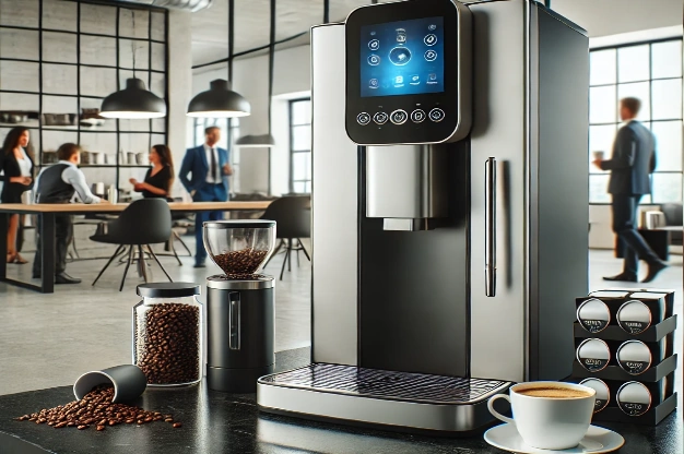 machine à café professionnelle pour entreprise