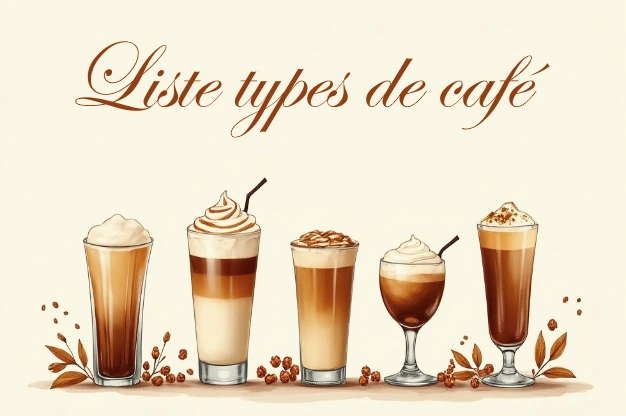 type de café liste