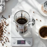 Dosage café moulu cafetière piston