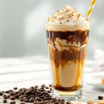 café frappé orgeat