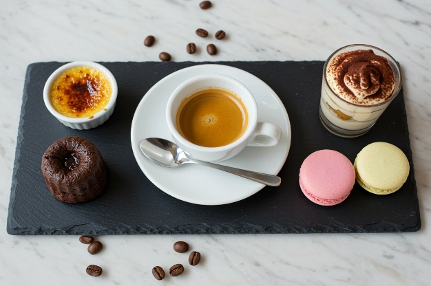 café gourmand dessert