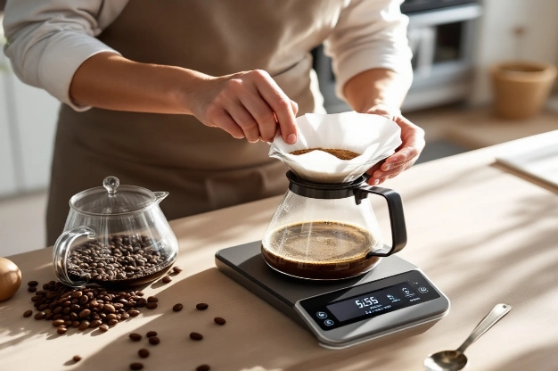 dosage café filtre 6 tasses
