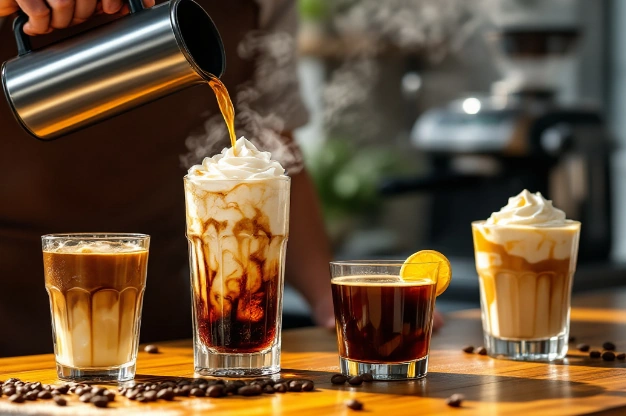 type de café glacé