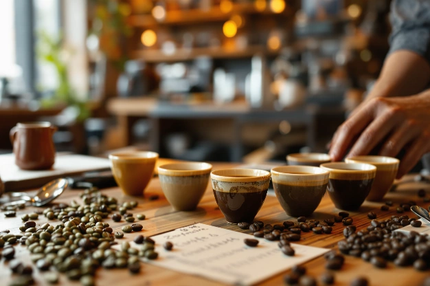 différentes sortes de café