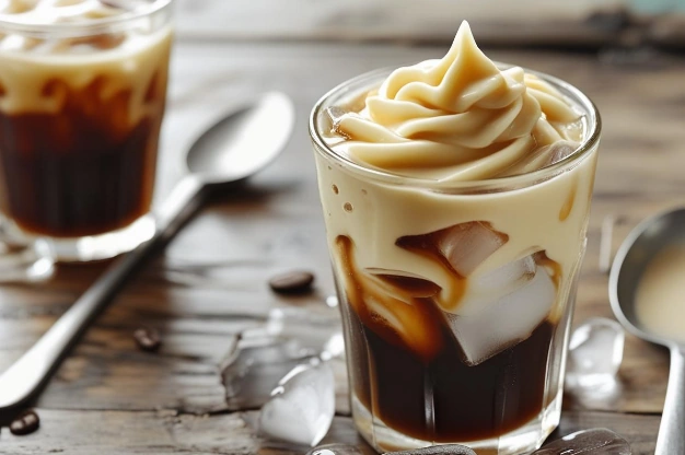 recette café glacé lait concentré sucré